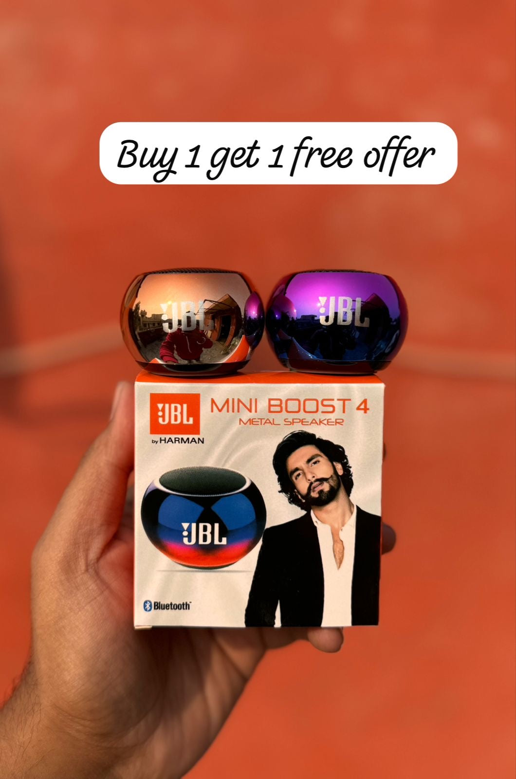 Combo of 2 Mini speaker , 4D sound